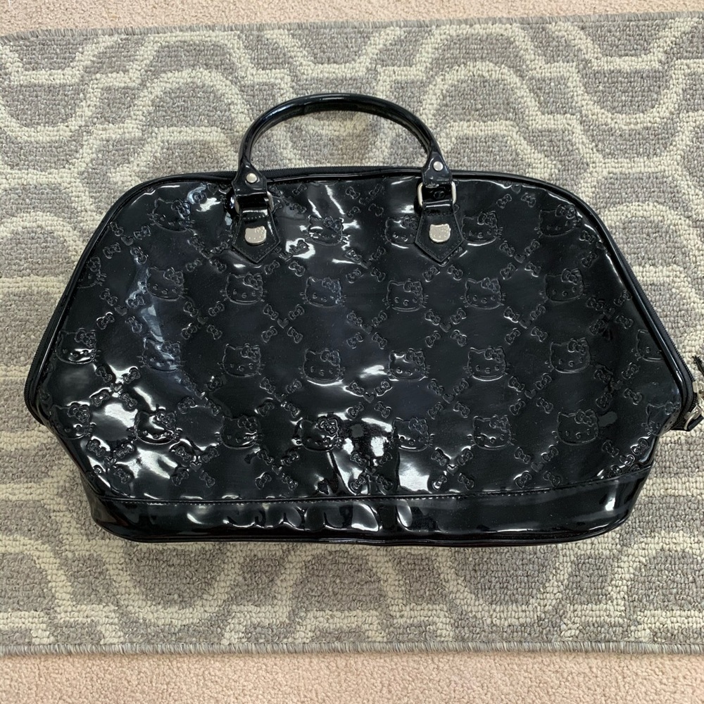 Used Hello Kitty Loungfly Patent Bag